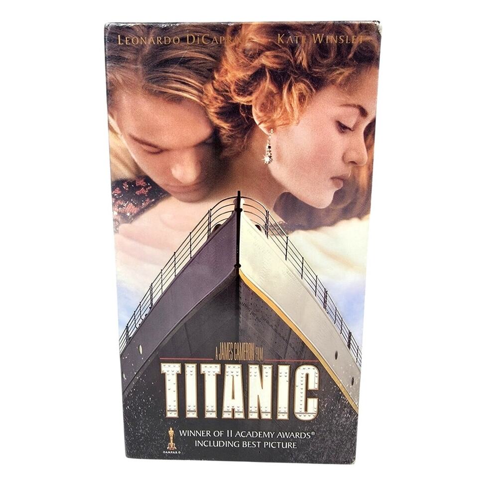 TITANIC 2-VHS SET – NEW SEALED – DIGITALLY THX MASTERED – COLLECTOR EDITION
